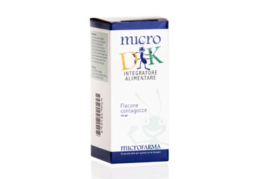 Micro DK integratore per ossa e sistema immunitario gocce orali 10ml