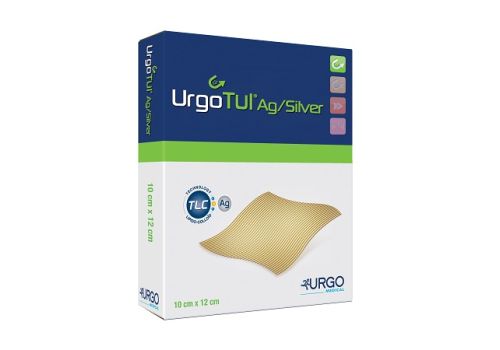 Urgotul Ag/Silver medicazioni sterili 10 x 12cm 5 pezzi