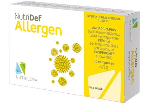 NUTRIDEF ALLERGEN 30CPR