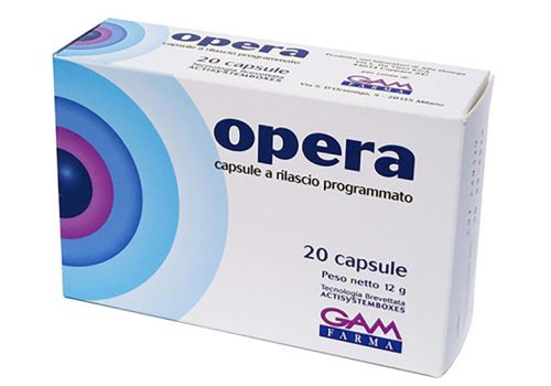 Opera integratore per la salute di ossa e articolazioni 20 capsule