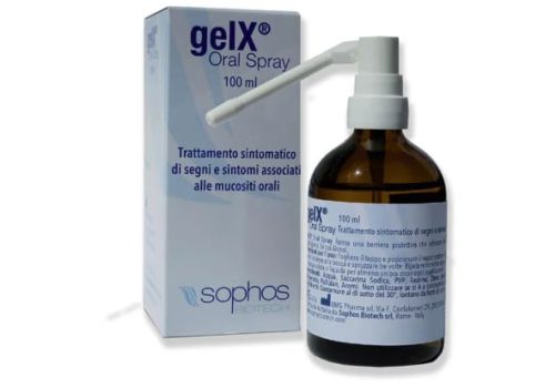 GelX dispositivo medico per il trattamento sintomatico delle mucositi spray orale 100ml