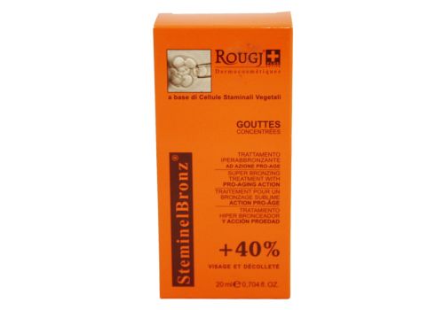 Rougj SteminelBronz trattamento iperabbronzante ad azione pro-age per viso e décolleté 20ml