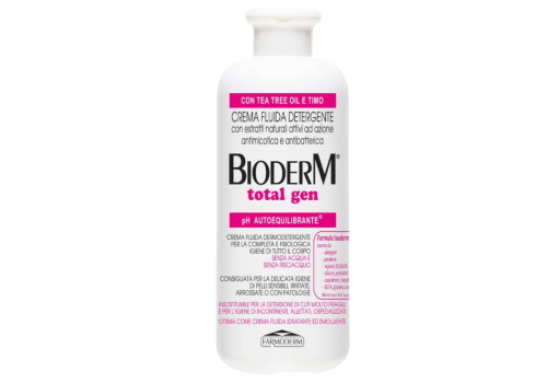 Bioderm Total Gen crema fluida detergente 500ml