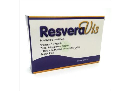 Resveravis integratore antiossidante 20 capsule