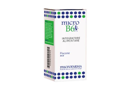 MicroB6 integratore di vitamina B6 gocce orali 50ml