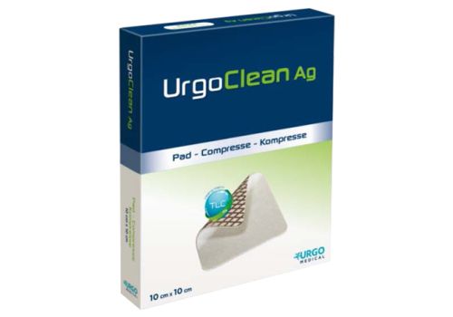 URGOCLEAN AG/SILVER 10X10 5PZ