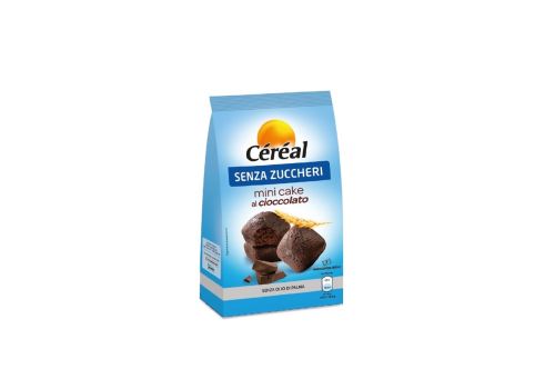 Céréal senza zuccheri mini cake al cioccolato 196 grammi