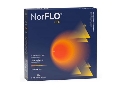 Norflo Oro integratore per il benessere del sistema nervoso 20 stick pack orosolubili