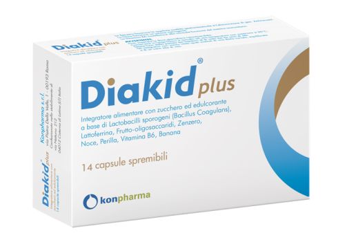 DiaKid Plus integratore per il benessere intestinale 10 capsule spremibili