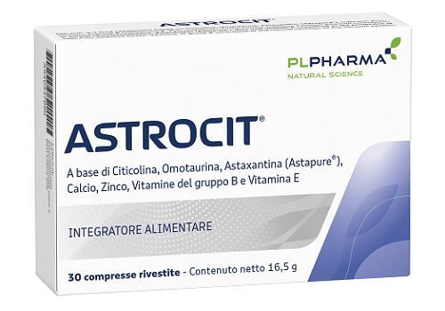 Astrocit integratore per combattere la stanchezza e per il sistema nervoso 30 compresse