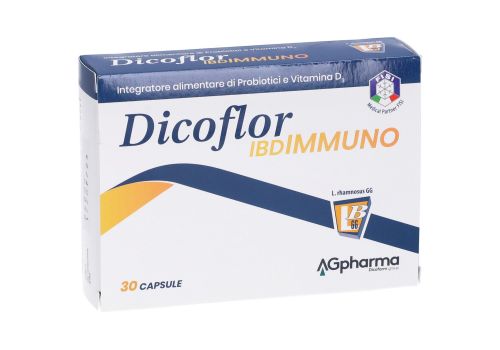 Dicoflor IbdImmuno integratore di fermenti lattici e Vitamina D3 30 capsule