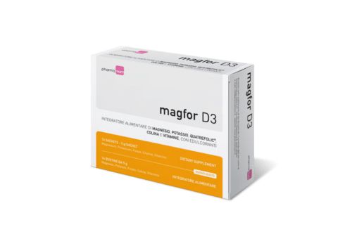 Magfor D3 integratore di magnesio con vitamine 14 bustine