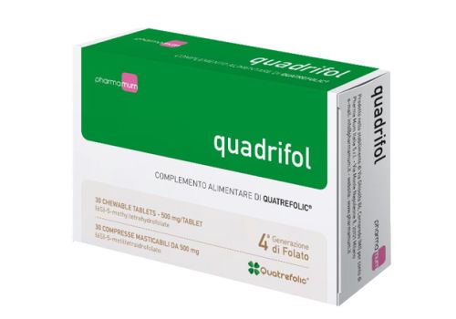 Quadrifol integratore per la gravidanza 30 compresse masticabili