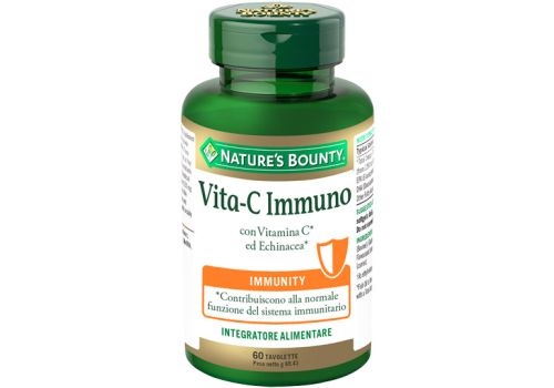 Vita C immuno integratore per la funzione del sistema immunitario 60 tavolette