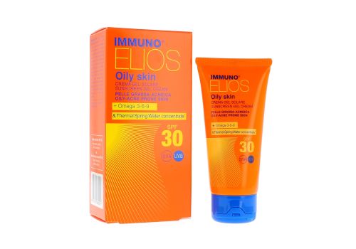 IMMUNO ELIOS OILY SKIN CREMA GEL SOLARE SPF30 50ML