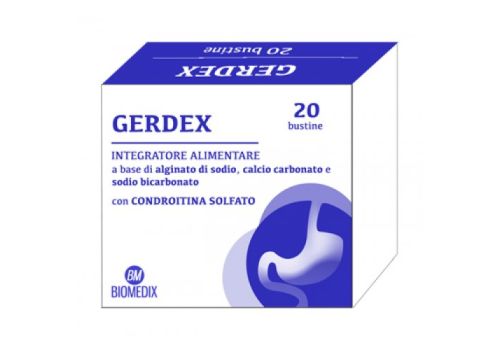 Gerdex integratore per il benessere intestinale 20 bustine