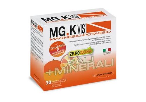 Mg.K Vis Orange Zero Zuccheri integratore di sali minerali 15 bustine