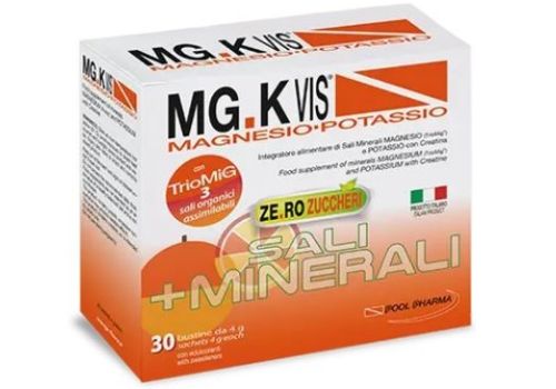 Mg.K Vis Orange Zero Zuccheri integratore di sali minerali 30 bustine