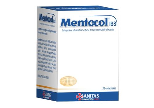 Mentocol IBS integratore per il sistema digerente 30 compresse