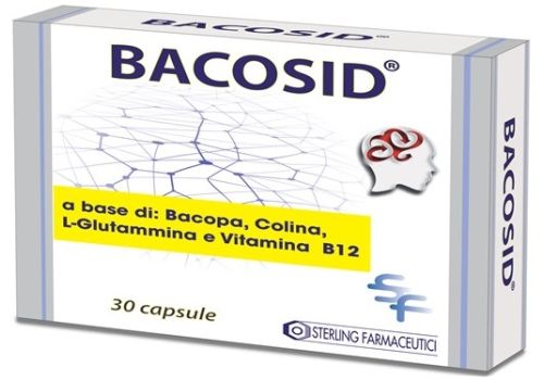 Bacosid integratore per la funzione cerebrale 30 capsule