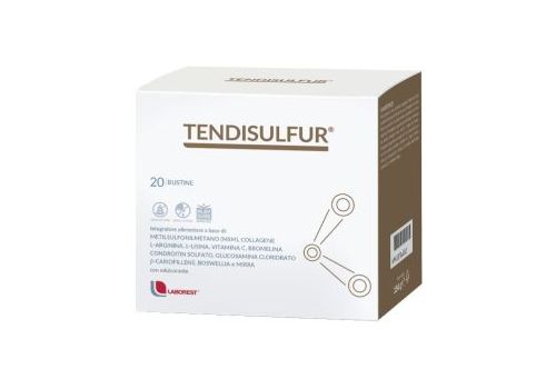 Tendisulfur integratore per la funzione tendinea 20 bustine