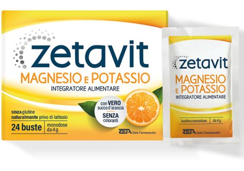 Zetavit integratore di Sali minerali 24 bustine