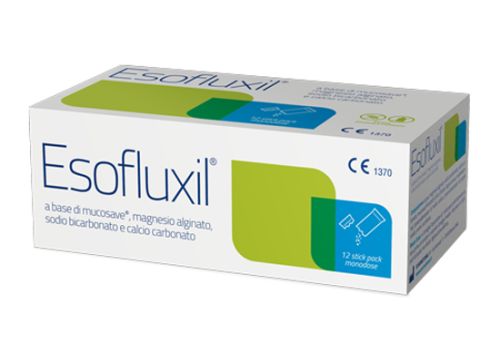 Esofluxil per il trattamento del reflusso gastro-esofageo 12 stick pack