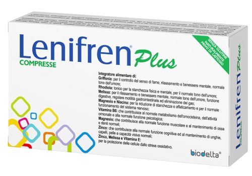 Lenifren Plus integratore per il benessere psico-fisico 30 compresse