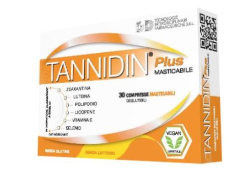 Tannidin Plus integratore per la funzione visiva 30 compresse masticabili