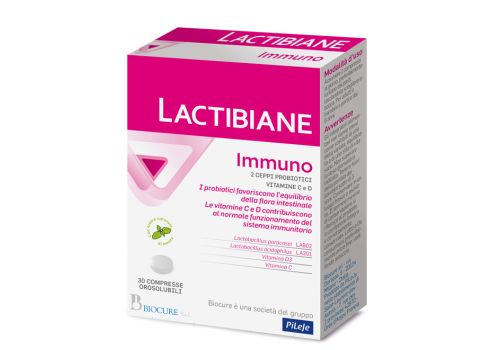 Lactibiane Immuno integratore per il sistema immunitario 30 compresse