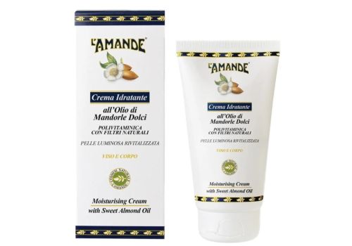 L'Amande Marseille crema idratante viso corpo all'olio di mandorle 150ml