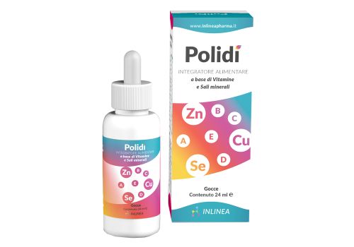 Polidì gocce integratore di vitamine e sali minerali 24ml