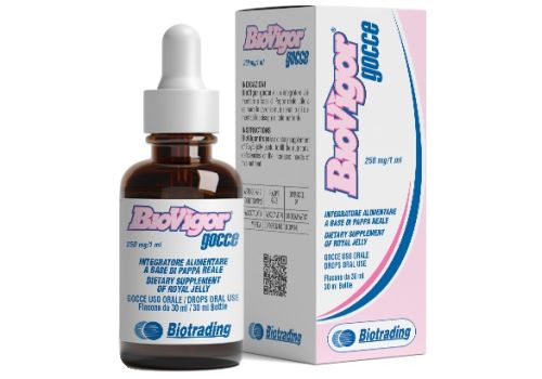 Biovigor gocce integratore di pappa reale 30ml