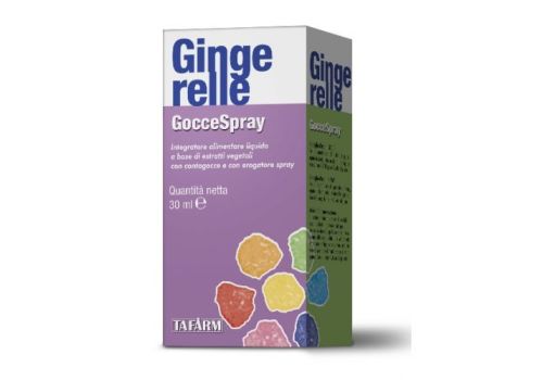 Gingerelle integratore per il benessere gastro-intestinale gocce spray 30ml