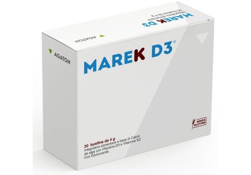 Marek D3 integratore per ossa e sistema immunitario 20 bustine