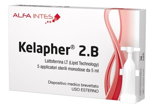 Kelapher 2.B dispositivo medico per ecchimosi ed ematomi 5 applicatori sterili 5ml