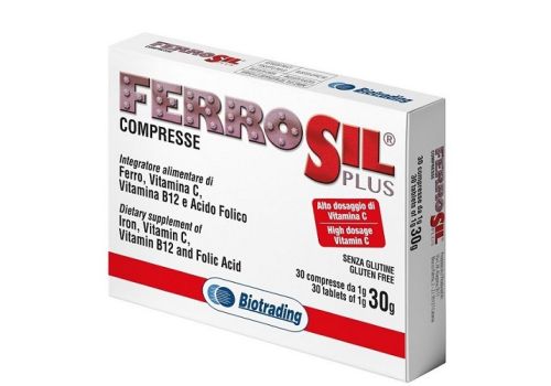 Ferrosil Plus integratore di ferro 30 compresse