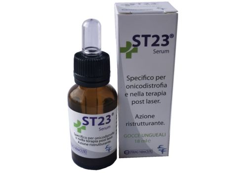 St23 Serum trattamento ristrutturante per onicodistrofia 18ml