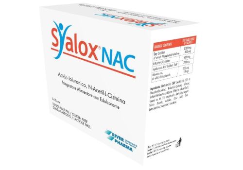 Syalox Nac integratore per il benessere delle vie urinarie 14 bustine