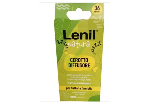 Lenil Natura cerotto diffusore antizanzare 36 pezzi