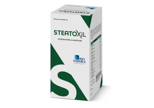 Steatoxil integratore per la funzione epatica e delle vie urinarie soluzione orale 500ml