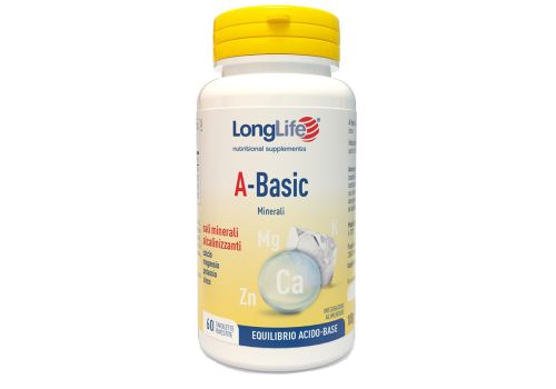 Longlife A-Basic integratore di minerali 60 tavolette