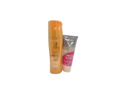 is spray bronze spf 50+ promo Vichy Ideal Doleil spray bronze 200ml + gel doccia omaggio