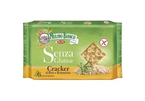 Mulino Bianco senza glutine cracker al riso e rosmarino 200 grammi