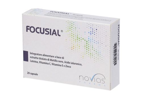 Focusial integratore per la vista 20 capsule