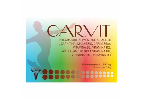 Carvit integratore polivitaminico 30 compresse