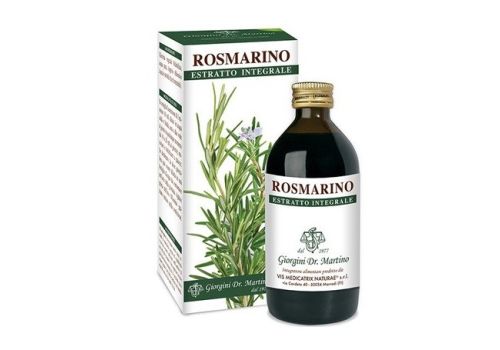 Rosmarino estratto integrale integratore per la funzione digerente 200ml