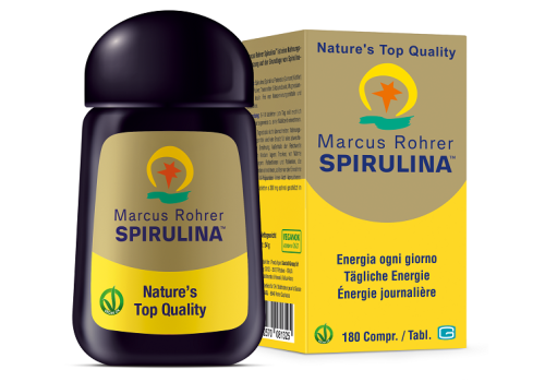 Marcus Rohrer Spirulina integratore ad azione tonica 180 compresse