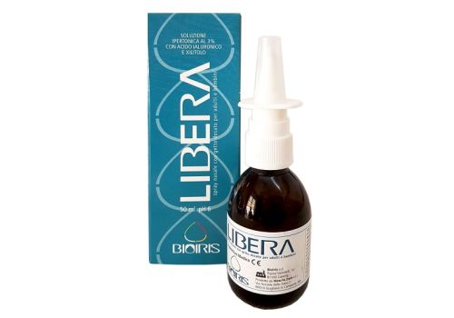 Libera spray nasale soluzione ipertonica al 3% con acido ialuronico e xilitolo 50ml