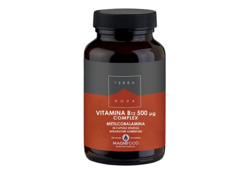 Terranova Complex integratore di vitamina B12 meticolbalamina per il metabolismo energetico 50 capsule